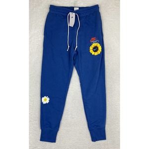 NWT Nike Sportswear Mens Medium French Terry Pants Joggers DM5012-407 Blue